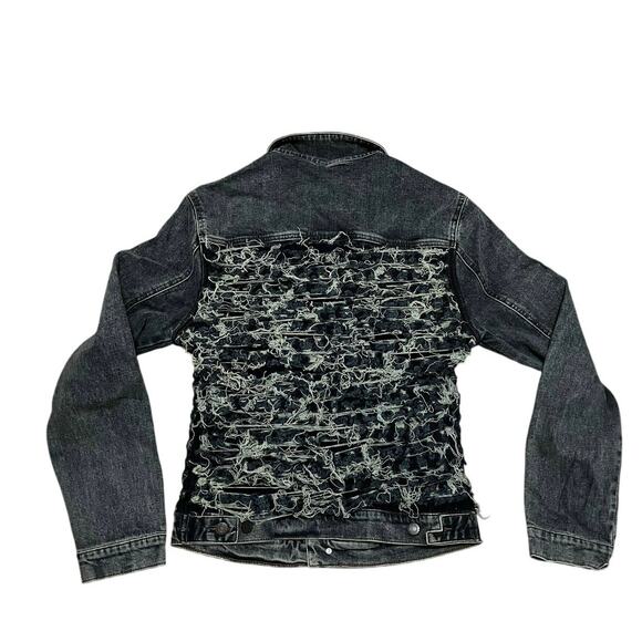 Si Tu Veux Women’s Jean Jacket Size Medium - Picture 5 of 5